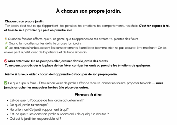 À chacun son jardin – Image 3